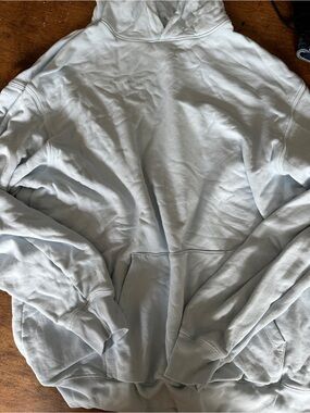 SKIMS Baby Blue Oversized Hoodie
